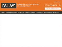 Tablet Screenshot of faiar.org